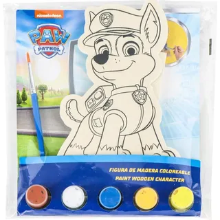 Paw Patrol Chase Holzfigur DIY Bastelset zum Bemalen