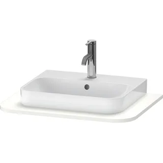 Duravit Happy D.2 Plus Konsole HP031B, 650x480 mm, 1 Auschnitt, für den Waschtischunterbau HP4940, HP4960, HP031B03636, Farbe: Weiß Seidenmatt Lack