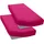 Bettlaken Mikrofaser-Jersey 90 x 200 cm pink