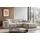L-Form Siena Stoff Maloy Dunkelbeige Rechts Beige