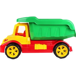 TechnoK ein LKW Kipper rot/gelb/grün