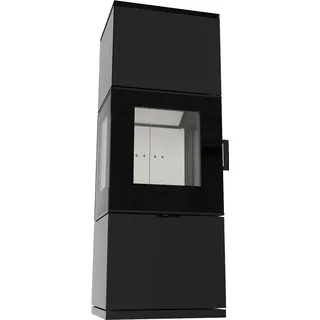 Kratki INGA 8 kW Ø 150 Schwarz