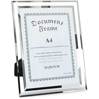 Giftgarden Bilderrahmen Glas A4 2er Set