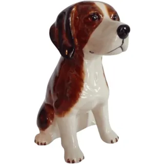 Beagle Spardose Sparschwein groß Tier - Motiv – Bild aus Keramik (Beagle)