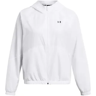 Under Armour Rival Sport Windbreak Jacket white black L