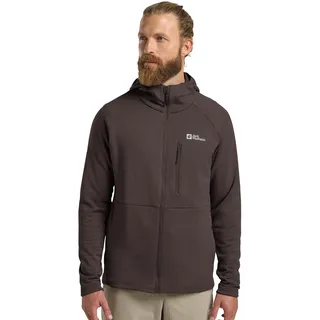 Jack Wolfskin Herren, Kolbenberg Hooded Fz M, peat, L EU
