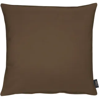 APELT Dekokissen »4362 Rips Uni« Wasser- und Schmutzabweisend, braun