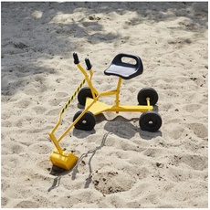 Nordic Play Excavator for Sandpit Yellow/Black