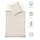 Provence unifarben Khaki 240 x 220 cm + 2 x 80 x 80 cm