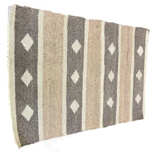 Bimal Gemustert 100% Recycelt Indisch Recycelt Garn Teppich, 60x90cm