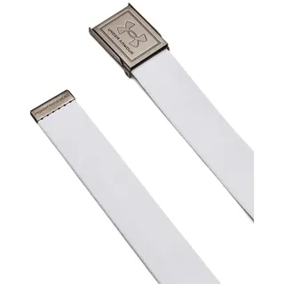 Under Armour Drive Stretch Stoffgürtel Herren 100 white/steel/steel