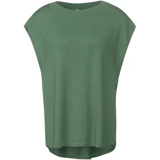 STREET ONE Damen A580662 Poncho, Novel Green, M