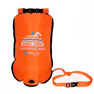 Premium Schwimmboje mit trockentasche, 20L für Triathleten, Stand up Paddling oder Wassersportler, offenen Wasser Schwimmer【Gut sichtbarer für wasserdichtes aufbewahren von Wertsachen】- TRAGBAR&LEICHT