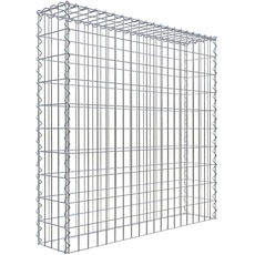 Bild Gabione, silbergrau, Maschenweite 5 10 cm