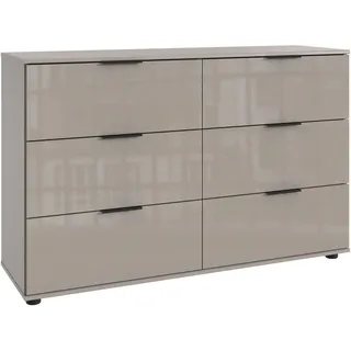 Boxxx Sideboard , Sahara , Kunststoff , 6 Schublade(n) Schubladen , 130x83x41 cm , Made in Germany , Kleinmöbel, Kommoden, Sideboards