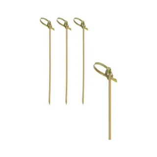Papstar Fingerfood-Spieße Knoten Holz 6 cm 250 Stück