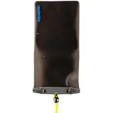 AQUAPAC wasserdichte Tasche Brustbeutel Medium Electronic Lang, Grau-Transparent, 25.0x15.0x1.0 cm, 0.01 Liter, 654