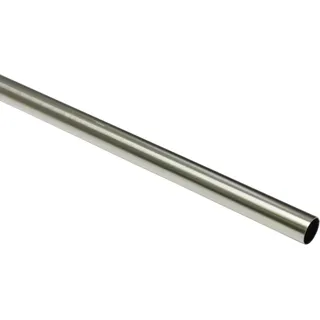 Gardinia Gardinenstange Chicago Ø 20 mm Edelstahloptik 240 cm