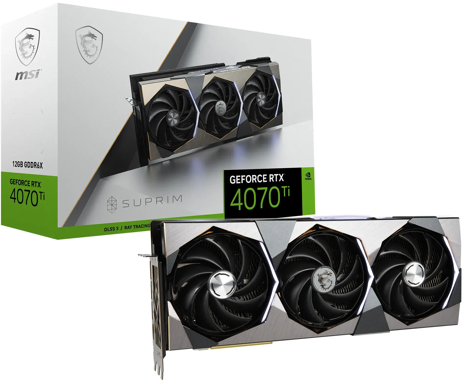 Bild von GeForce RTX 4070 Ti SUPRIM SE 12G Grafikkarte