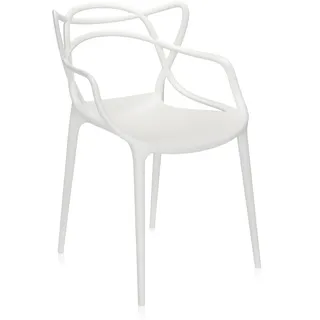 Kartell Esszimmerstuhl Masters weiß