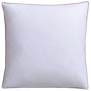 Hanse by RIBECO Jule Federkopfkissen 80 x 80 cm Weiß