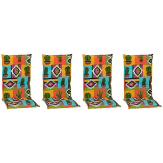 BEO Sitzauflage 118 x 46 x 8 cm bunt 4-tlg.