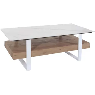 Mendler HWC-L88 Weiß Eiche 43 x 120 x 60 cm