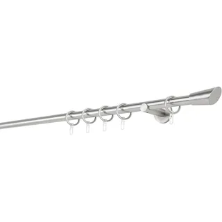MYDECO Vorhangstange Rag 1-läufig Ø 20 mm 260 cm Silber
