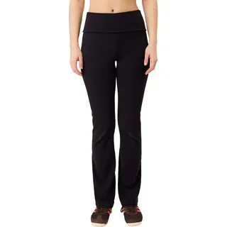 Mandala Damen Classic Rolldown Hose (Größe L, schwarz)