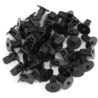 sourcing map 40STK Plastik Niet Humpen Schutzblech Clips 90189-06013