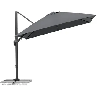 Schneider Schirme Rhodos Twist 300 x 300 cm Grau