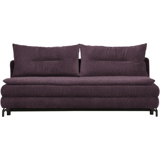 Novel Schlafsofa , Lila, Rosa , Textil , Füllung: Schaumstoff , 208x73x92 cm , Stoffauswahl, Schlafen auf Sitzhöhe , Wohnzimmer, Sofas & Couches, Schlafsofas, Sonstige Schlafsofas