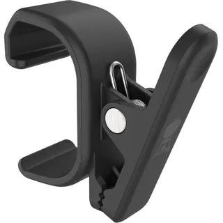 Weber Works Clip Set – Snap On/Set aus Zwei Clips, einfache Anbringung ans Works Leiste, zum Anhängen von Handschuhen & Küchentüchern - Schwarz (3401325)