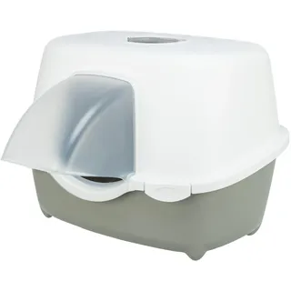 Trixie Katzentoilette Davio Top 56 × 39 × 39 cm Grau/Weiß