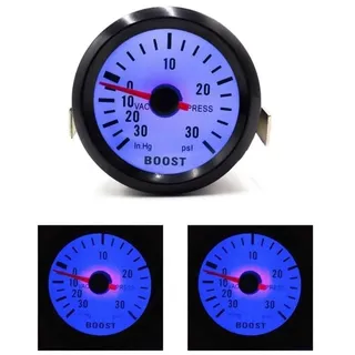 Universal 52mm LED Blau Licht Steigert Anzeige für Auto Performances