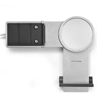 SMART THINGS PhoneBase - MagSafe Ladestation, Smartphone Halterung, Silber