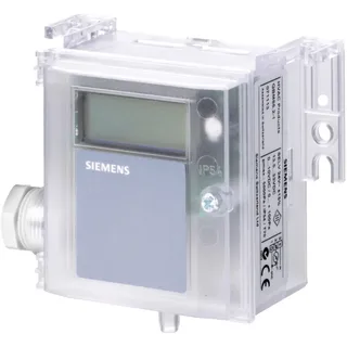 Siemens Druckdifferenzf. 0..100Pa für Luft mit Display QBM3020-1D