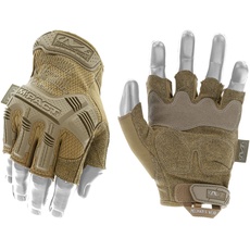 Bild von M-pact® Coyote Fingerlose Einsatzhandschuhe fur Airsoft, Fitness, Mountainbiking, XL