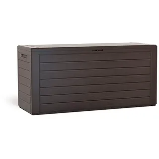 Prosperplast Gartenbox 280 l 116 x 43,8 x 55 cm Braun