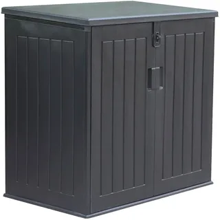 Gardiun Soften 775l Outdoor Storage Resin Deck Box Grau 116 x 71 x 112.5/109 cm