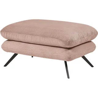 Candy 3C Candy Hockerbank »Beatrice« mit modernem Polsteraufbau, auch in Breitcord, passend zur Serie, rosa