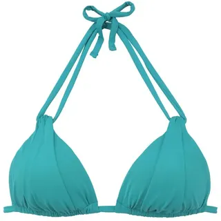 s.Oliver Triangel-Bikini-Top Damen türkis Gr.34 Cup A/B