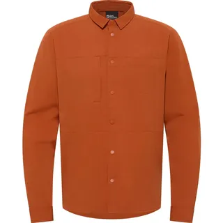 Jack Wolfskin Herren Sierra Canyon Longsleeve burnt orange L