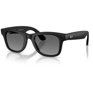 Ray-Ban Wayfarer Meta Gen 2 Polarisierte Sonnenbrille, : Matte Black 03 - Polar Gradient Graphite