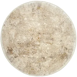 Dieter Knoll Vintage-Teppich , Goldfarben, Beige , Textil , Abstraktes , rund , Care & Fair , für Fußbodenheizung geeignet, rutschfest, in verschiedenen Größen erhältlich, für Hausstauballergiker geeignet, antistatisch, pflegeleicht, strapazierfähig, reißfest , Teppiche und Böden, Teppiche, Vintageteppiche