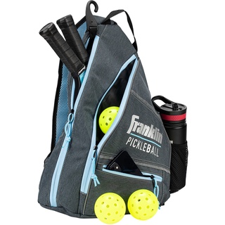 Franklin Sports Pickleball Bags – Pickleball Sling Bag Rucksack für Ausrüstung + Ausrüstung – Pickleball-Tasche für Männer + Frauen – hält Paddel, Pickleballs + Zubehör – Offizielle US Open