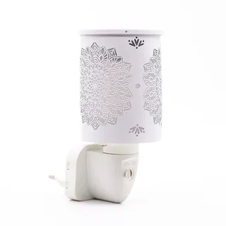 Candle Brothers Duftlampe , Kunststoff, Metall , 8x15x8 cm , Dekoration, Raumdüfte, Diffuser