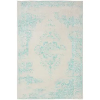 benuta Vintage-Teppich Sia 60/120 cm , Kunststoff , Vintage , Rechteckig , 60x120 cm , Oeko-Tex® Standard 100 , für Fußbodenheizung geeignet, in verschiedenen Größen erhältlich, pflegeleicht , Teppiche und Böden, Teppiche, Vintageteppiche