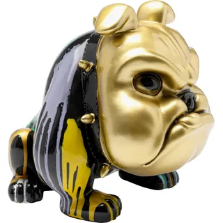 Kare Design Spardose Mad Dog, Mehrfarbig, 23cm Höhe, Sparschwein, Hunde Motiv, handbemalt, Handgearbeitet, Wohnzimmer