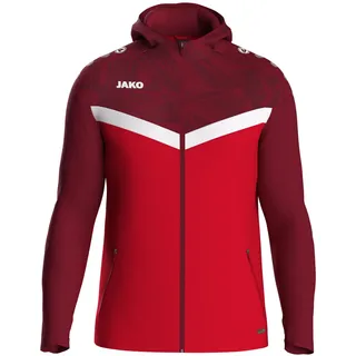 Jako Iconic Kapuzenjacke Damen, - Rot / Bordeaux - Rot